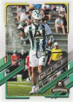 2021 Topps Premier Lacrosse League First Edition #44 Rob Pannell Front